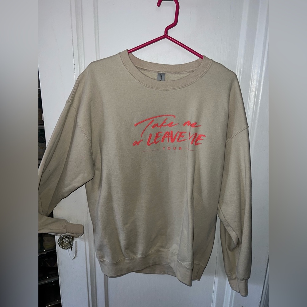 Idina Menzel Take Me or Leave Me Tour Crewneck